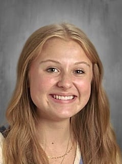 THS November 2023 Student of the Month, Abigail Schertz