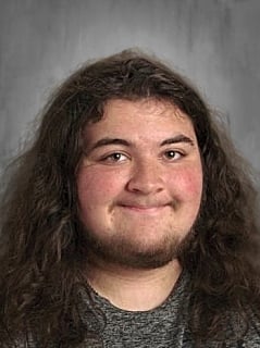 Zach Jonesi, February 2024 THS Student of the Month