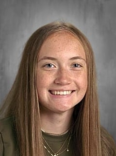 Alli Palmer, THS April 2024 Student of the Month